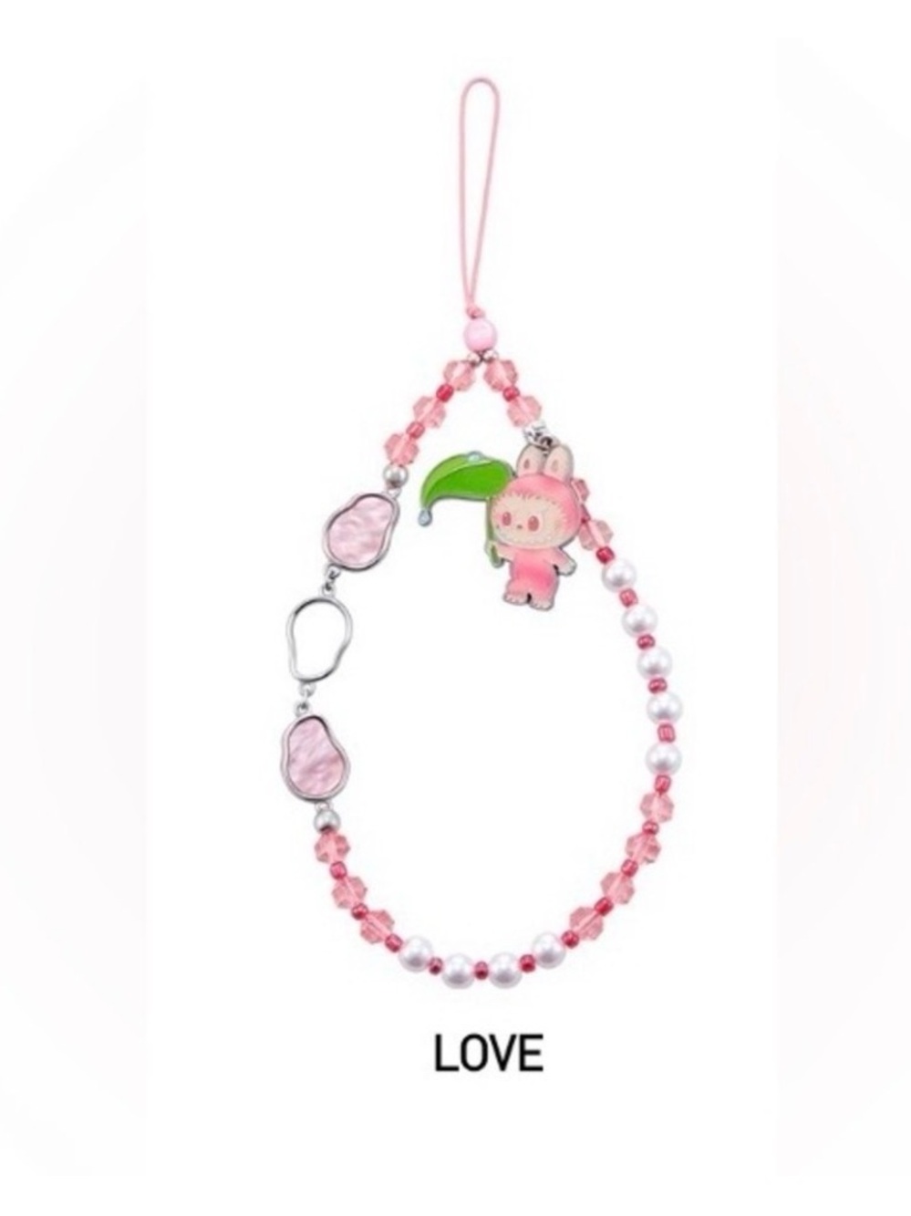 Secret Labubu BIE Phone Charm “ID” along with Love and Loyalty phone charms. - Picture 6 of 7